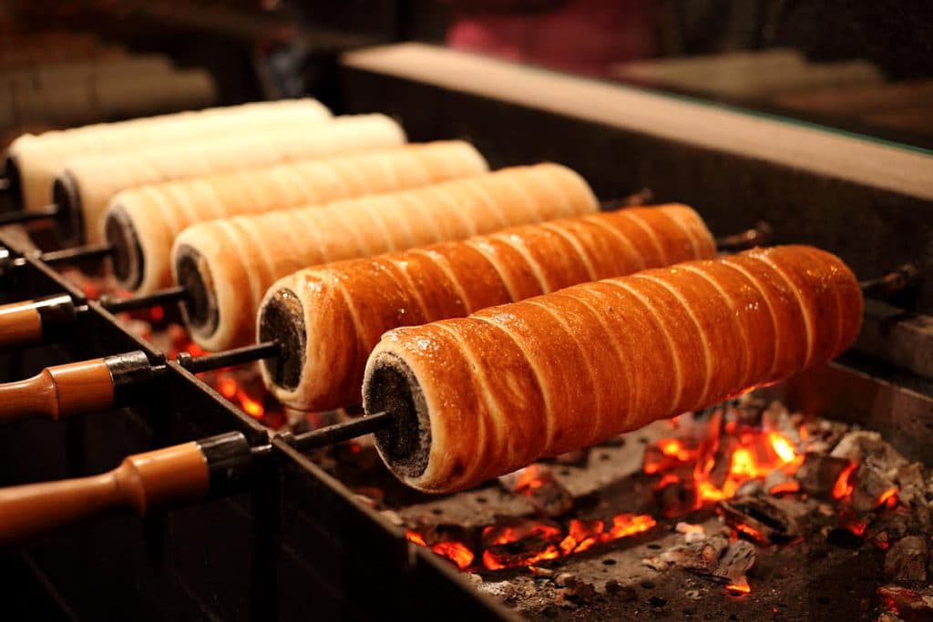 Chimney Cakes in Budapest