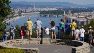 views from the Budapest Citadel