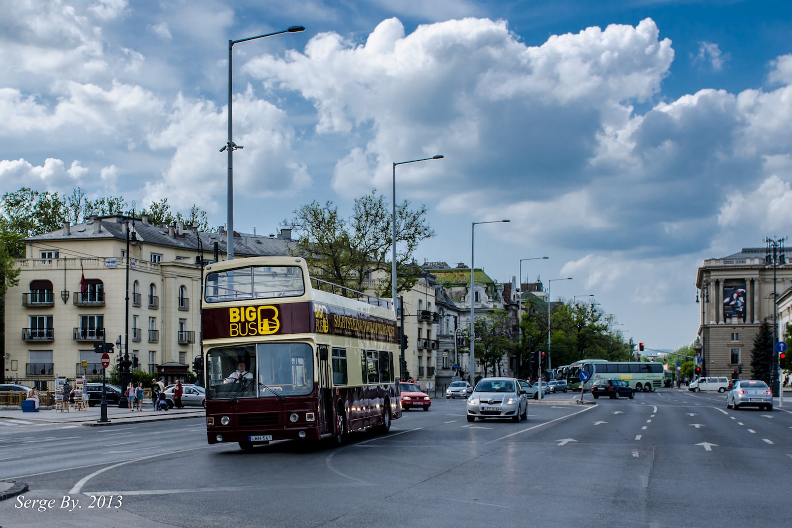 viste di Budapest con un giro in autobus