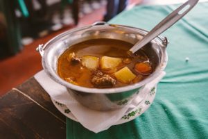 hungarian cuisine Goulasch soup