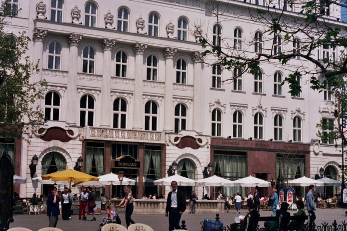 Budapest café gerbeaud