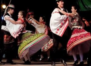 Hungarian folkdance