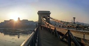 The Chain Bridge and the Buda district